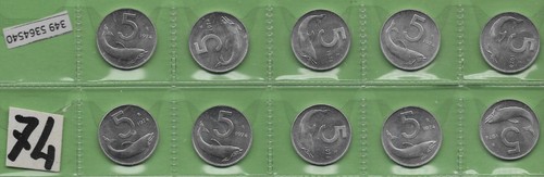 Lotto monete lire del - monete,