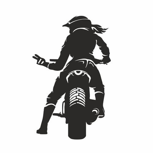 Rispetto bikerin dlzg adesivo - bikerin,