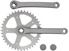 Pedivella Crank Argento Opaco