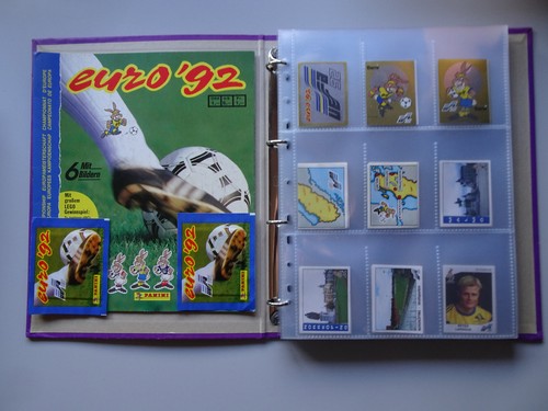 Panini euro europei 1992 - panini,