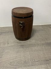 Scatola botte in legno e