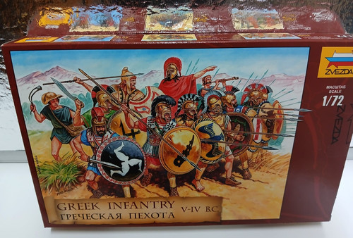 Zvezda 8005 greek infantry - infantry,