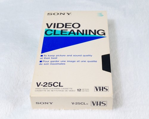 Sony video head cleaning - head,