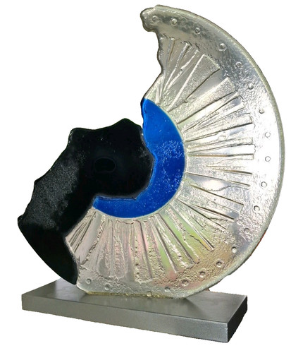Opera arte vetro euro - in,