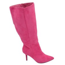 Stivale alto donna fucsia - , in