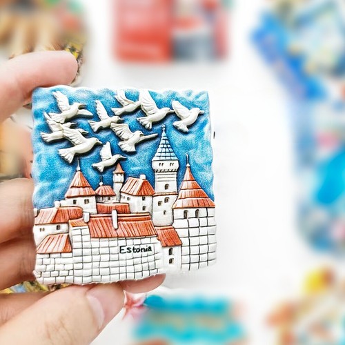 Estonia tallinn magneti frigo - estonia,