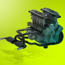 LAMBORGHINI MIURA enigne -