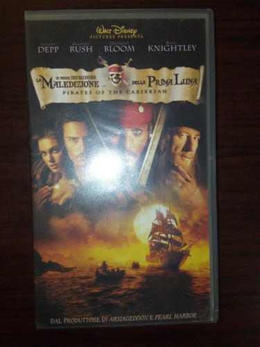 Vhs walt disney pirates - vhs, the