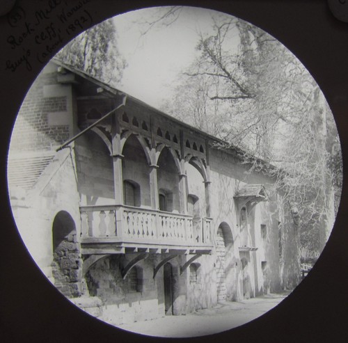 Glass magic lantern - magic, slide