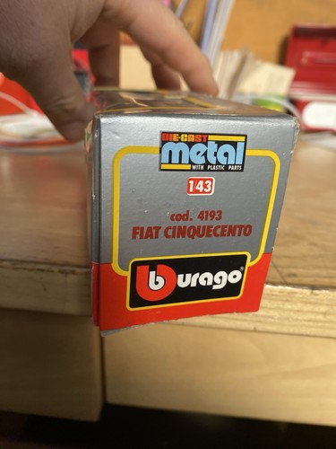 Die cast fiat 500 - cast, 1/43