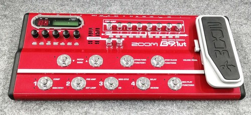 Zoom 1ut bass - b9.1ut, multi-effects