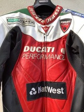 tuta moto pelle intera fogarty replica