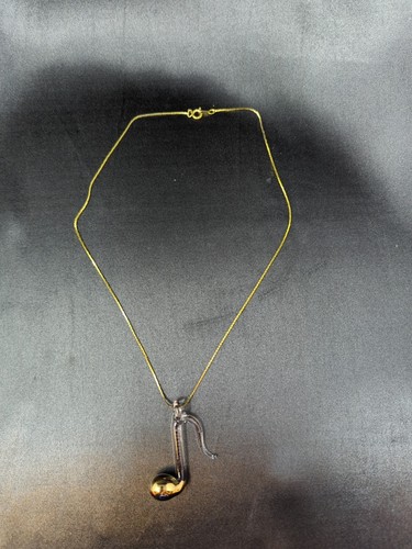 Collana note musicali - , vetro