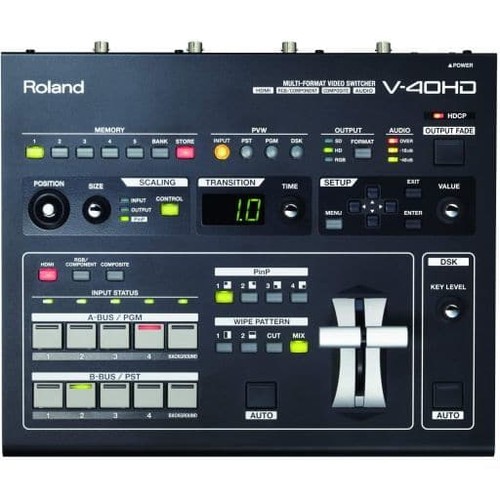 Roland v40hd video - roland, switcher