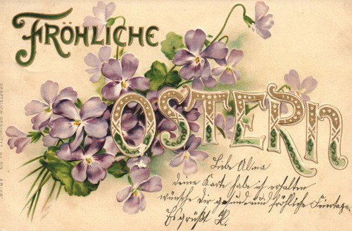 Cartolina buona pasqua - pasqua, (ab)