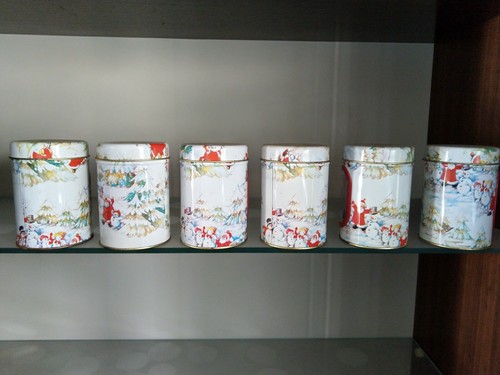 Set barattoli latta - set, vintage