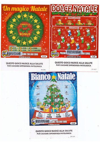 Gratta vinci 3 biglietti - ,