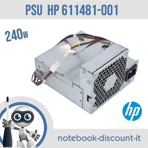 Alimentatore 611481 001 - alimentatore, hp