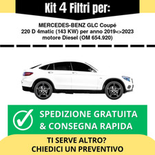 Kit Tagliando 4 Filtri per