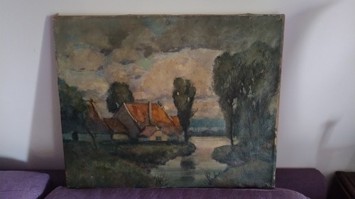 Quadro non firmato - , falso