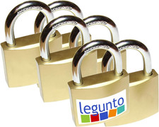 ® 6 Lucchetti Con Chiave Unica. Molto Resistente Con 36 Chiavi. Può Essere Utili