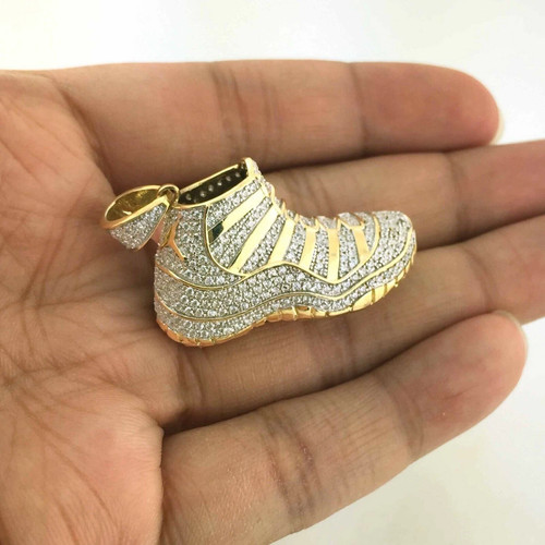 Ciondolo sneaker uomo oro - ciondolo,