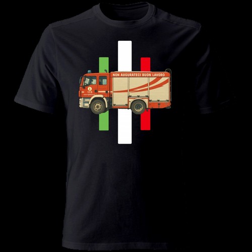 Shirt unisex vigili del - t-shirt,