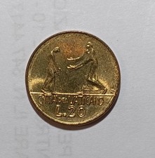 Città del Vaticano 20 lire