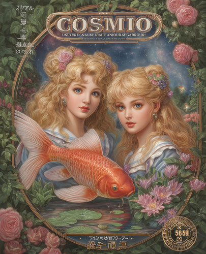 Koi pesce con - koi, due
