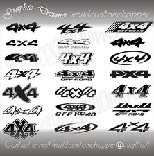 1 ADESIVO STICKERS FUORISTRADA