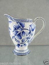 RICHARD GINORI LATTIERA CAFFETTIERA PORCELLANA BIANCA DECORI DIVERSI LAVENO