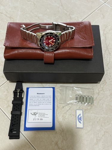 Orologio squale 1521 red - orologio,
