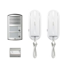 Bticino Kit audio bifamiliare Sprint a 2 fili - 2 chiamate - 366821