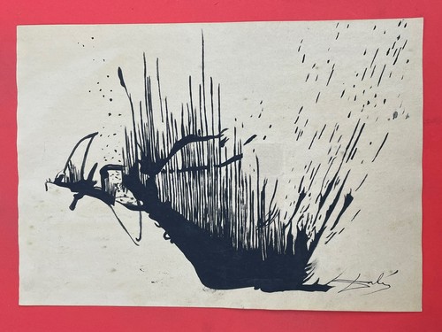 Salvador dali drawing paper - salvador,