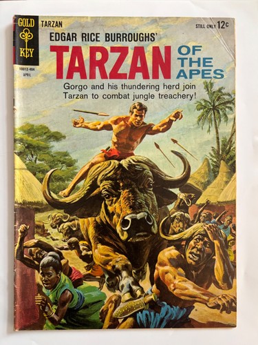Tarzan 141 gold key - tarzan, (gold