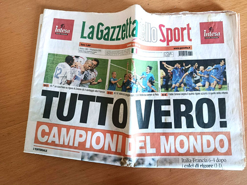 Gazzetta dello sport luglio - 10,