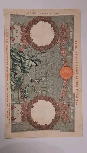 100 lire africa orientale - 100,