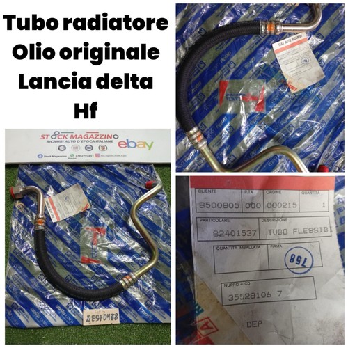Tubo flessibile radiatore olio - flessibile,