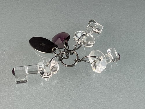 Portachiavi figura swarovski - portachiavi,