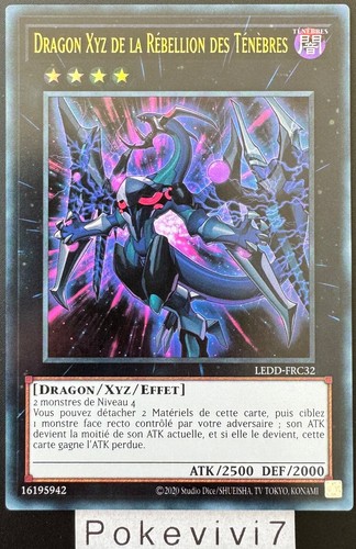 Carte dragon xyz de - yu-gi-oh!,