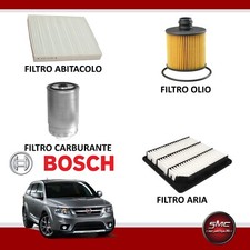 KIT FILTRI BOSCH TAGLIANDO FIAT FREEMONT 2.0 MULTIJET 103 KW - 125 KW