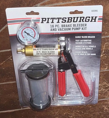 Pittsburgh 16pc brake bleeder - brake,