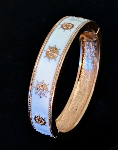 Bracciale bella tela nautica - bracciale,