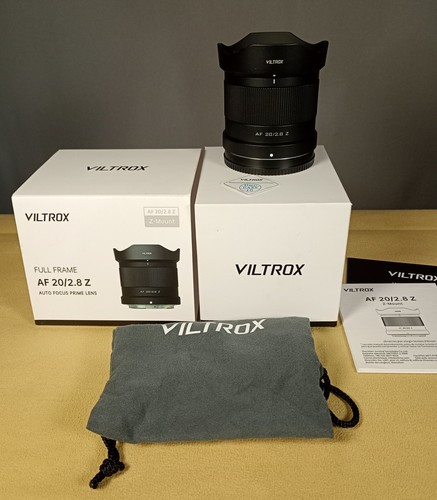 Viltrox 20mm 8 - 20mm, nikon