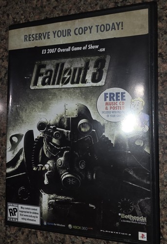 Raro nuovo fallout preordine - fallout, 3