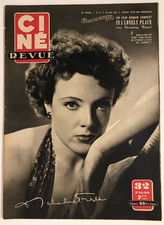 ►CINE REVUE n°21/1950-MICHELINE PRESLE-BOGART-EDWIGE FEUILLERE-DANY ROBIN-COOPER