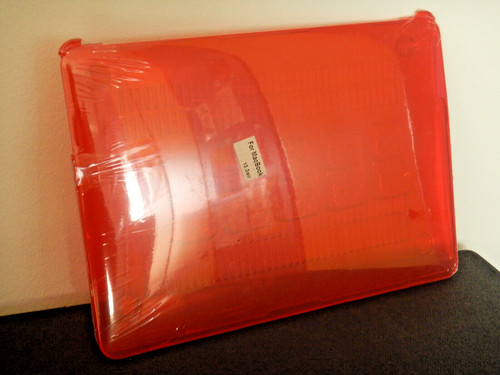 Cover crystal case - red, rosso