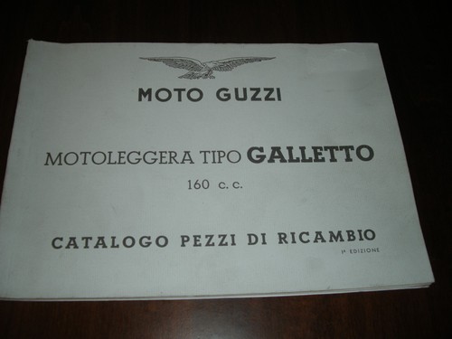 Moto guzzi catalogo pezzi - moto,