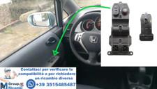 Honda Jazz Interruttore Pulsantiera Alzacristalli Finestrini Solo Due vetri