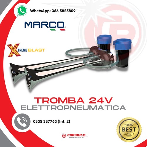 Tromba elettropneumatica 24v
